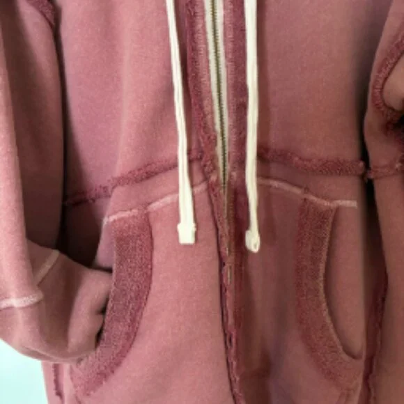 Free People Long Line Cardi Hoodie We The Free XS - Picture 4 of 10